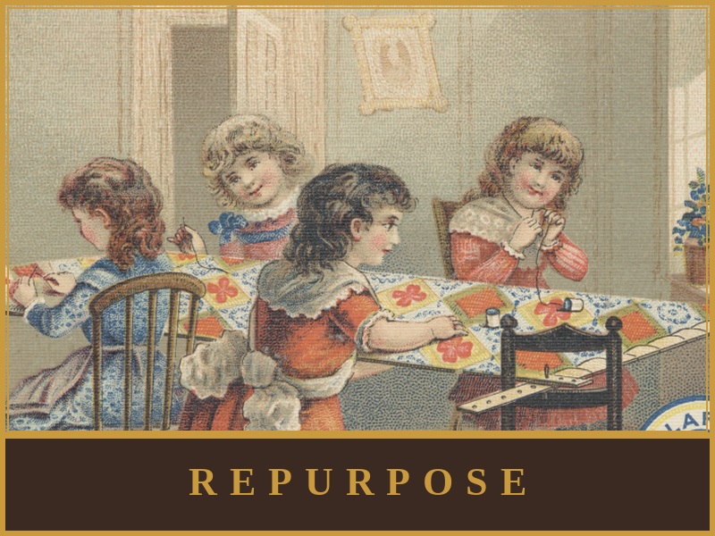 Repurpose - a quilting bee
