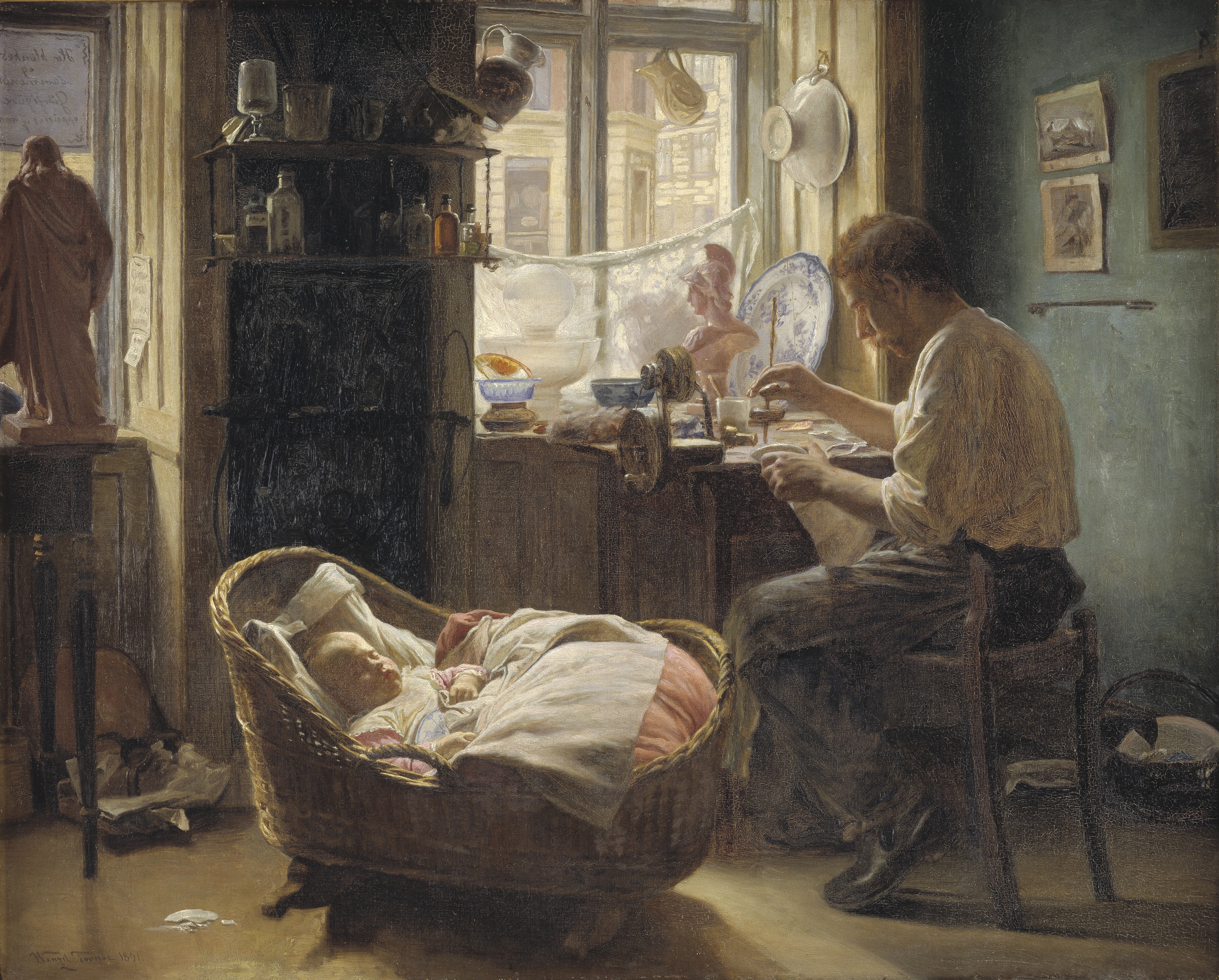 Wenzel Tornoe, At the China Repairer's